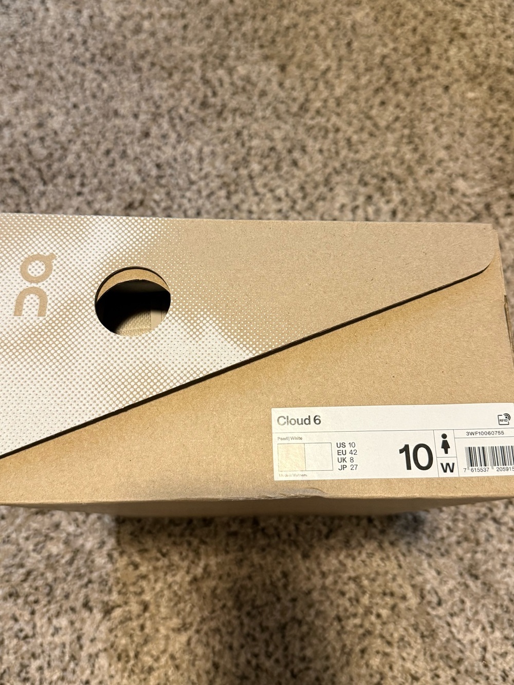 On Running Cloud 6 – Pearl White - Picture 4 of 4